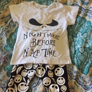 Nightmare before nap time outfit
